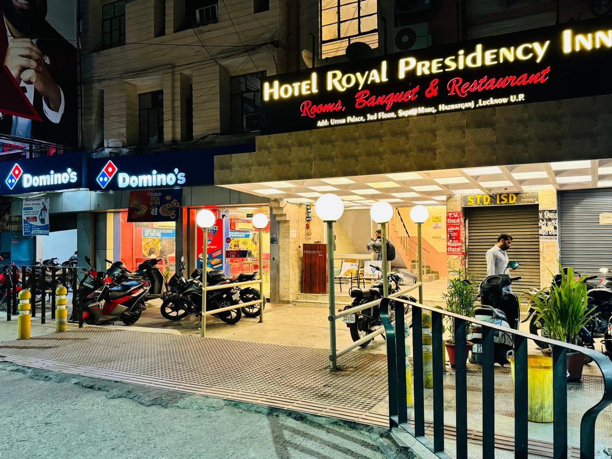 The Royal Presidency Inn Lucknow Exterior foto